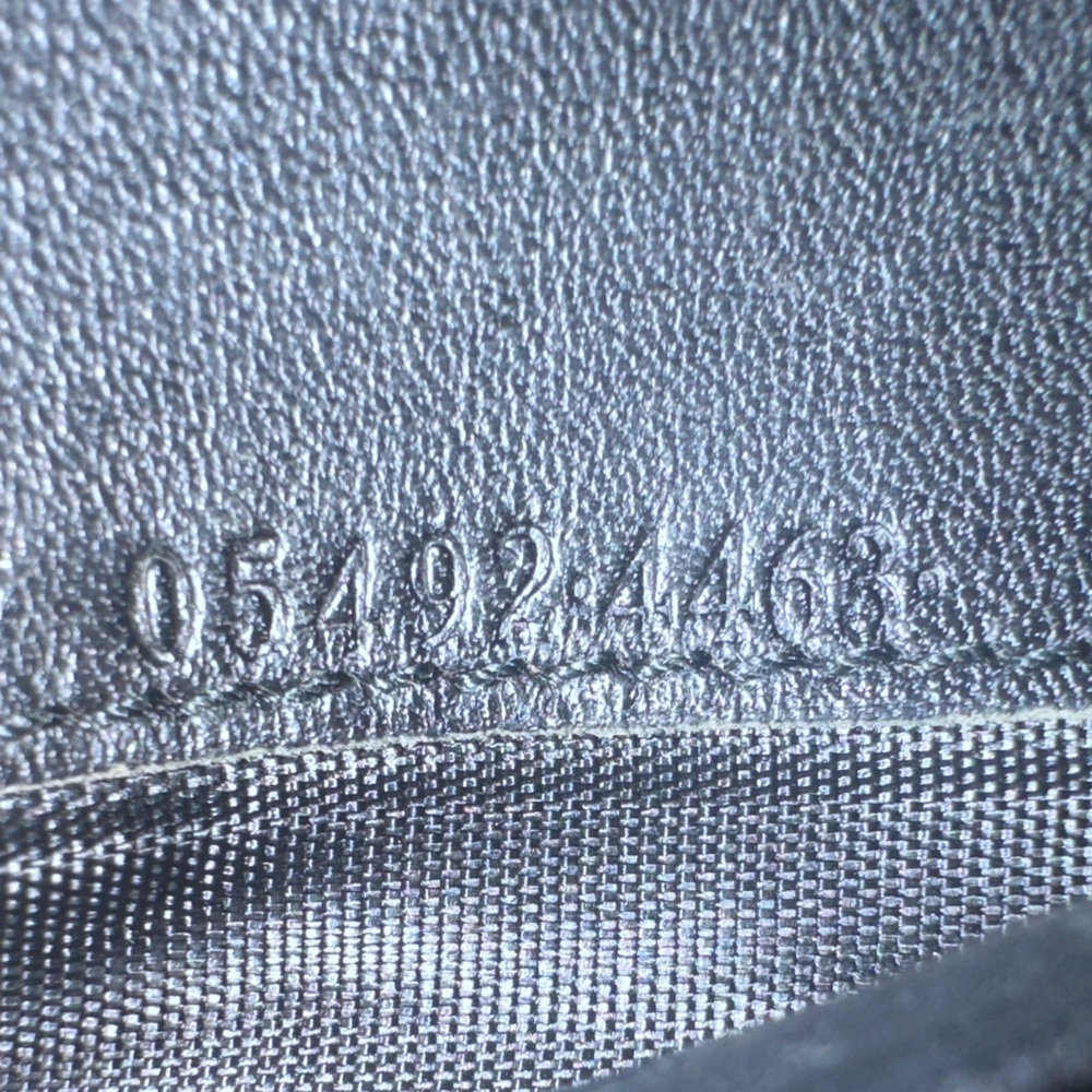 Gucci Black Mono Coated Bi-fold Wallet 4.5in x 4.5in - Picture 15 of 15